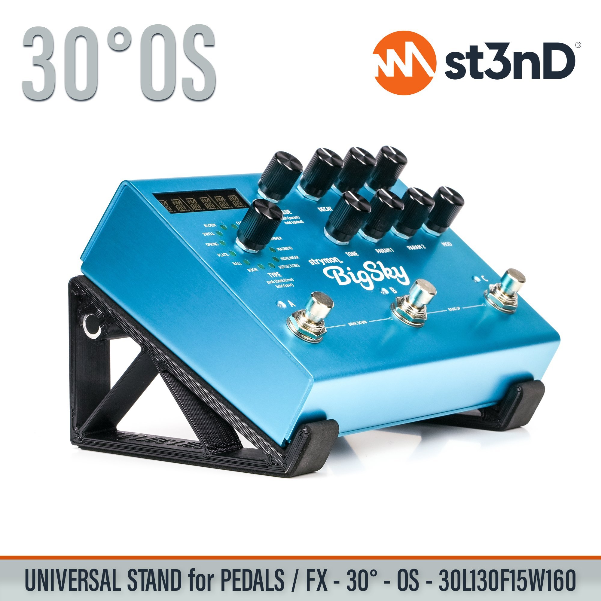 3d printed stand EVENTIDE H90 Eventide pedals fx fx pedal guitar pedal Hologram Microcosm Mobius pedal stand reverb pedal st3nD stand Strymon BigSky STRYMON NightSky sturdy synth synth stand TimeLine Volante Strymon timeline Strymon pedal