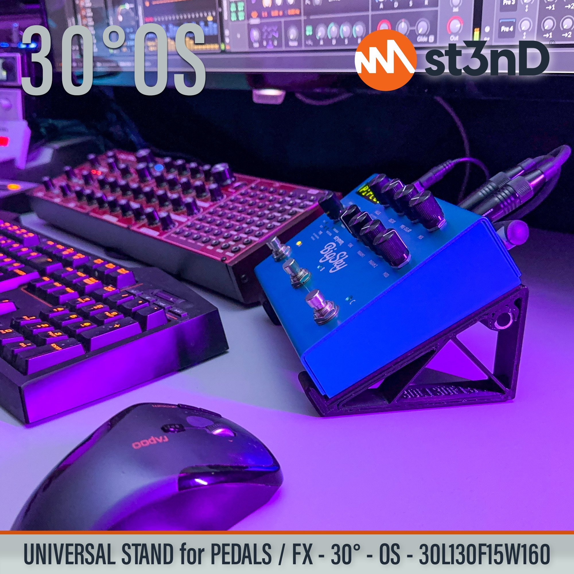 3d printed stand EVENTIDE H90 Eventide pedals fx fx pedal guitar pedal Hologram Microcosm Mobius pedal stand reverb pedal st3nD stand Strymon BigSky STRYMON NightSky sturdy synth synth stand TimeLine Volante Strymon timeline Strymon pedal