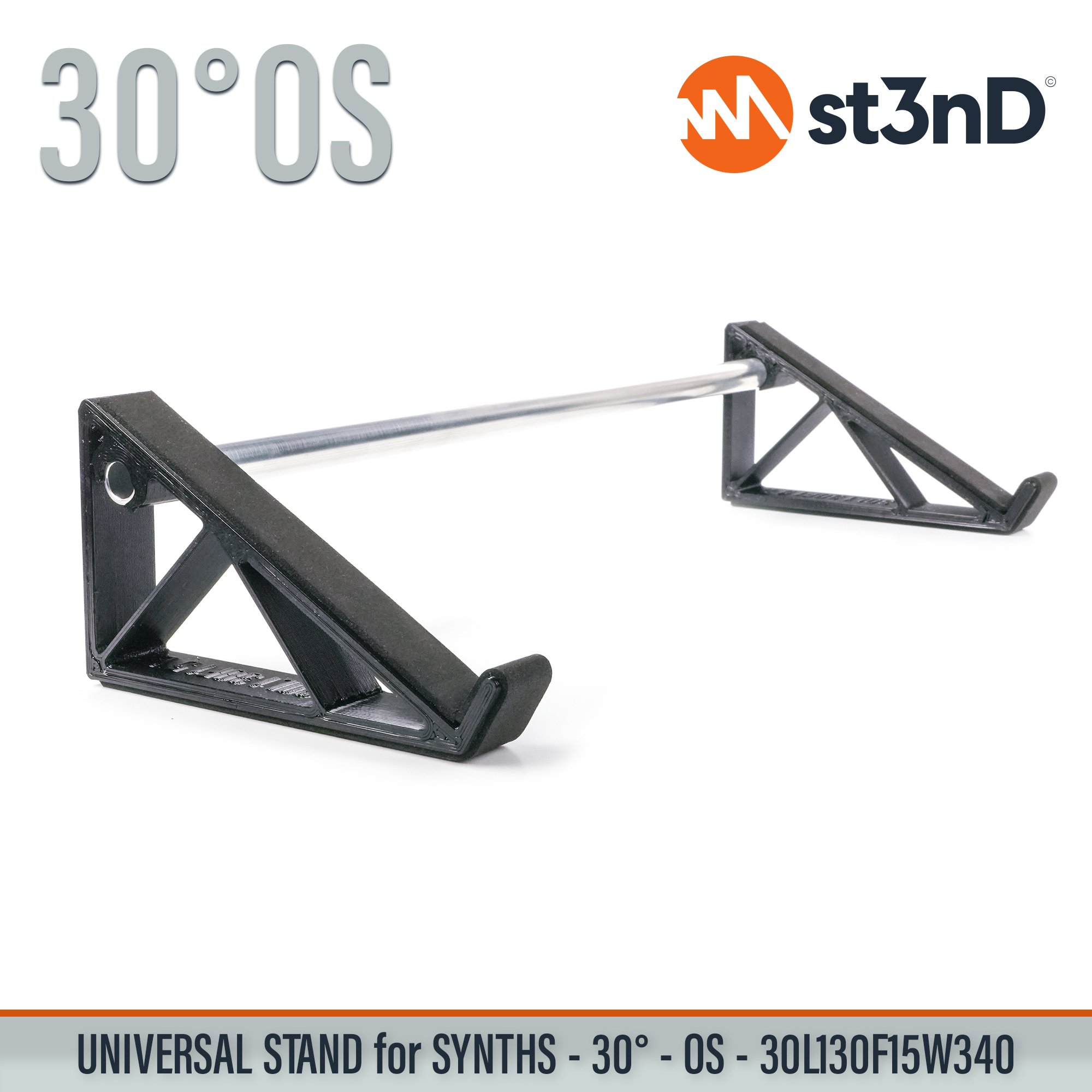 3d printed stand st3nD stand sturdy synth synth stand MOOG SEMI-MODULAR SYNTHS ARTURIA BEATSTEP PRO EURORACK SKIFF CASES MOOG Mother 32 BEHRINGER NEUTRON / BEHRINGER MODEL-D BEHRINGER PRO-1 BEHRINGER CAT BEHRINGER K-2 / BEHRINGER BEHRINGER TORO / BEHRINGER PROTON MOOG DFAM MOOG LABYRINTH