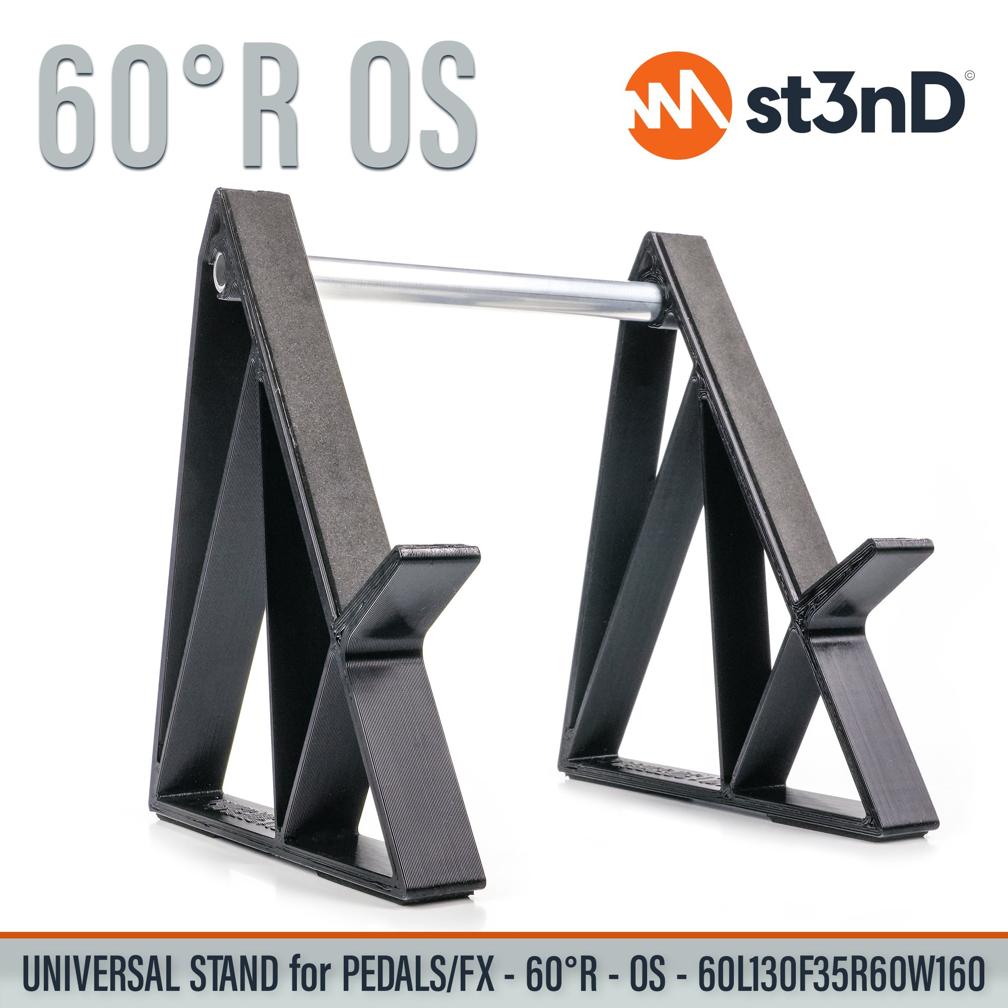 3d printed stand Eventide pedals fx fx pedal guitar pedal pedal stand st3nD stand sturdy synth synth stand Strymon BigSky Eventide H90)