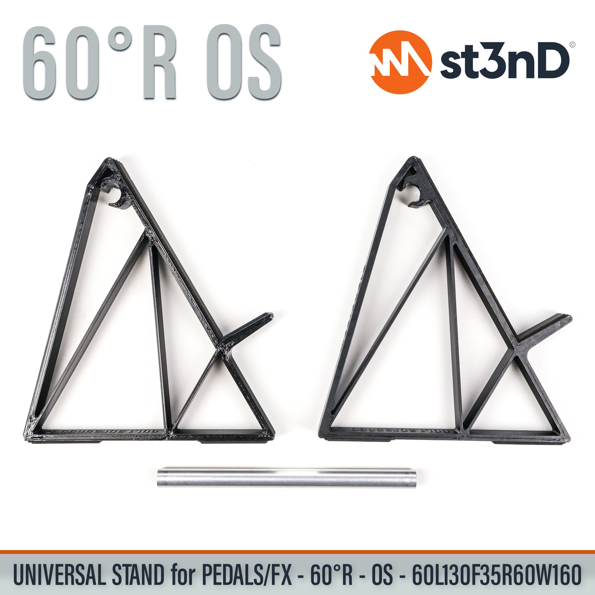 3d printed stand Eventide pedals fx fx pedal guitar pedal pedal stand st3nD stand sturdy synth synth stand Strymon BigSky Eventide H90)