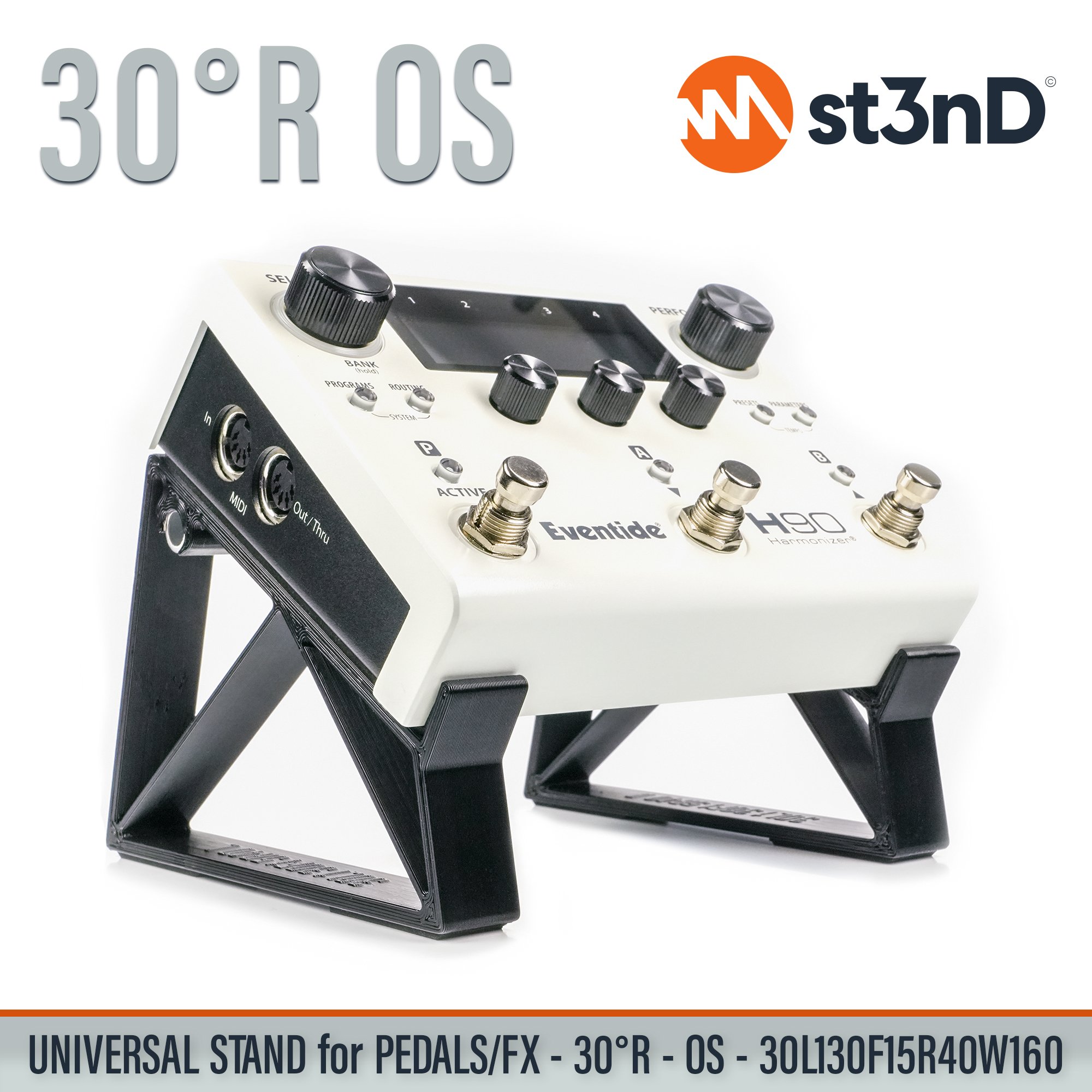 3d printed stand EVENTIDE H90 Eventide pedals fx fx pedal guitar pedal Hologram Microcosm Mobius pedal stand reverb pedal st3nD stand Strymon BigSky STRYMON NightSky sturdy synth synth stand TimeLine Volante