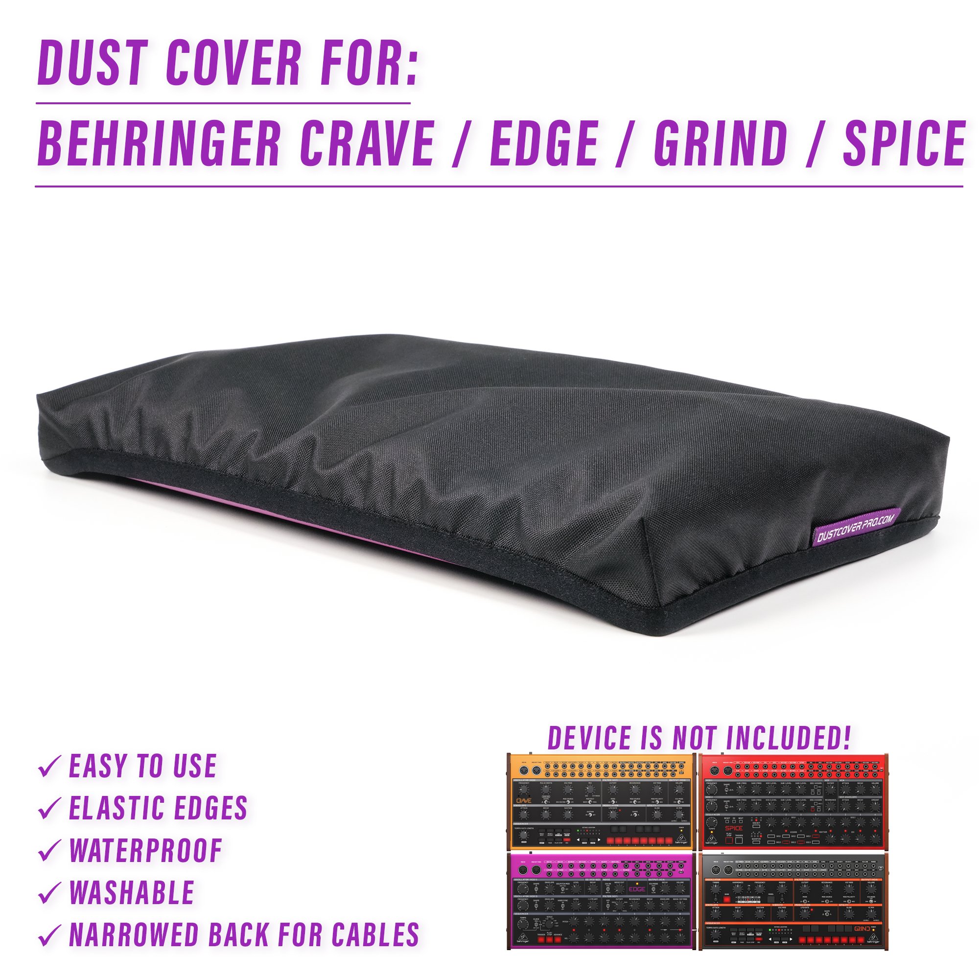 behringer behringer crave BEHRINGER EDGE BEHRINGER GRIND BEHRINGER SPICE dcp dust cover dustcoverpro
