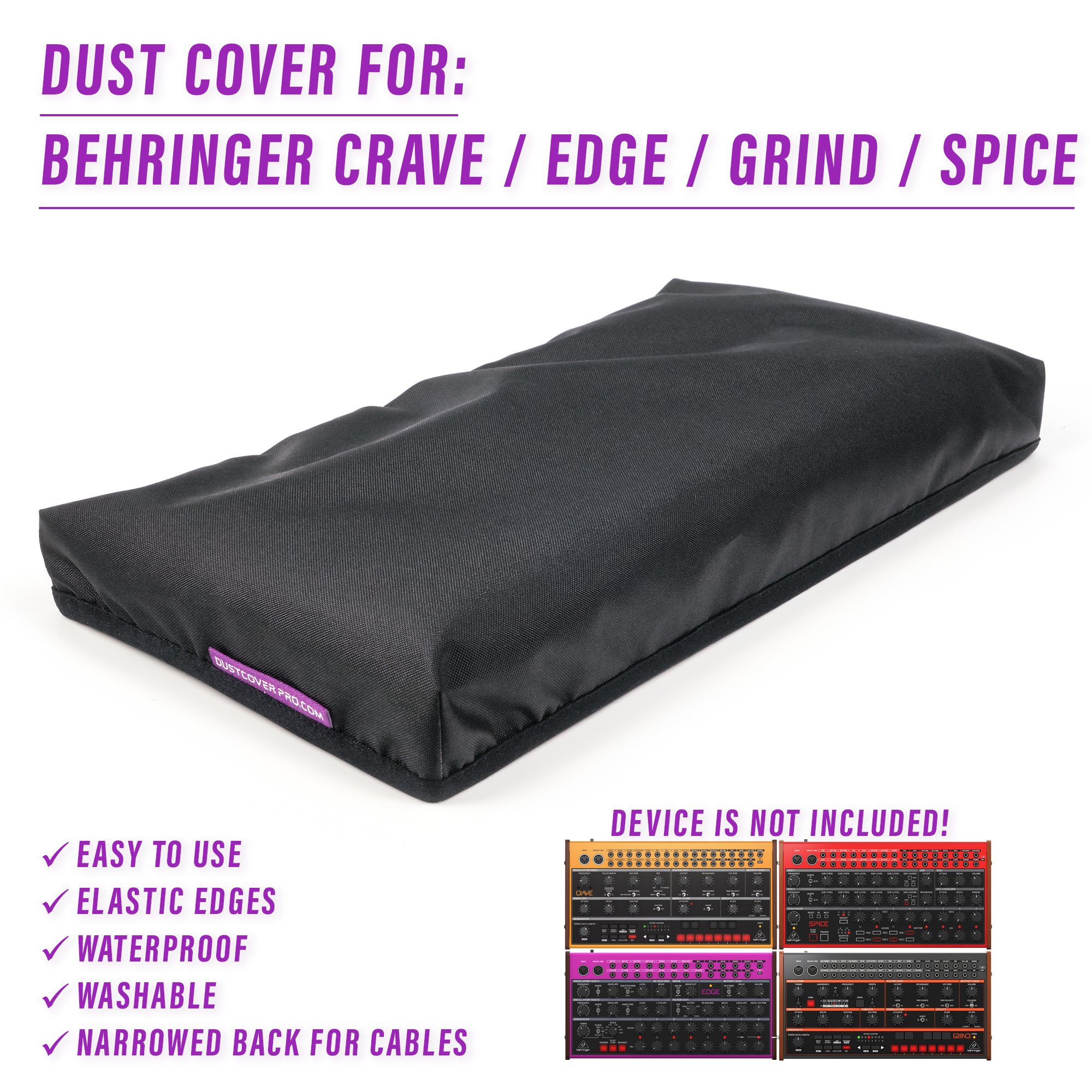 behringer behringer crave BEHRINGER EDGE BEHRINGER GRIND BEHRINGER SPICE dcp dust cover dustcoverpro