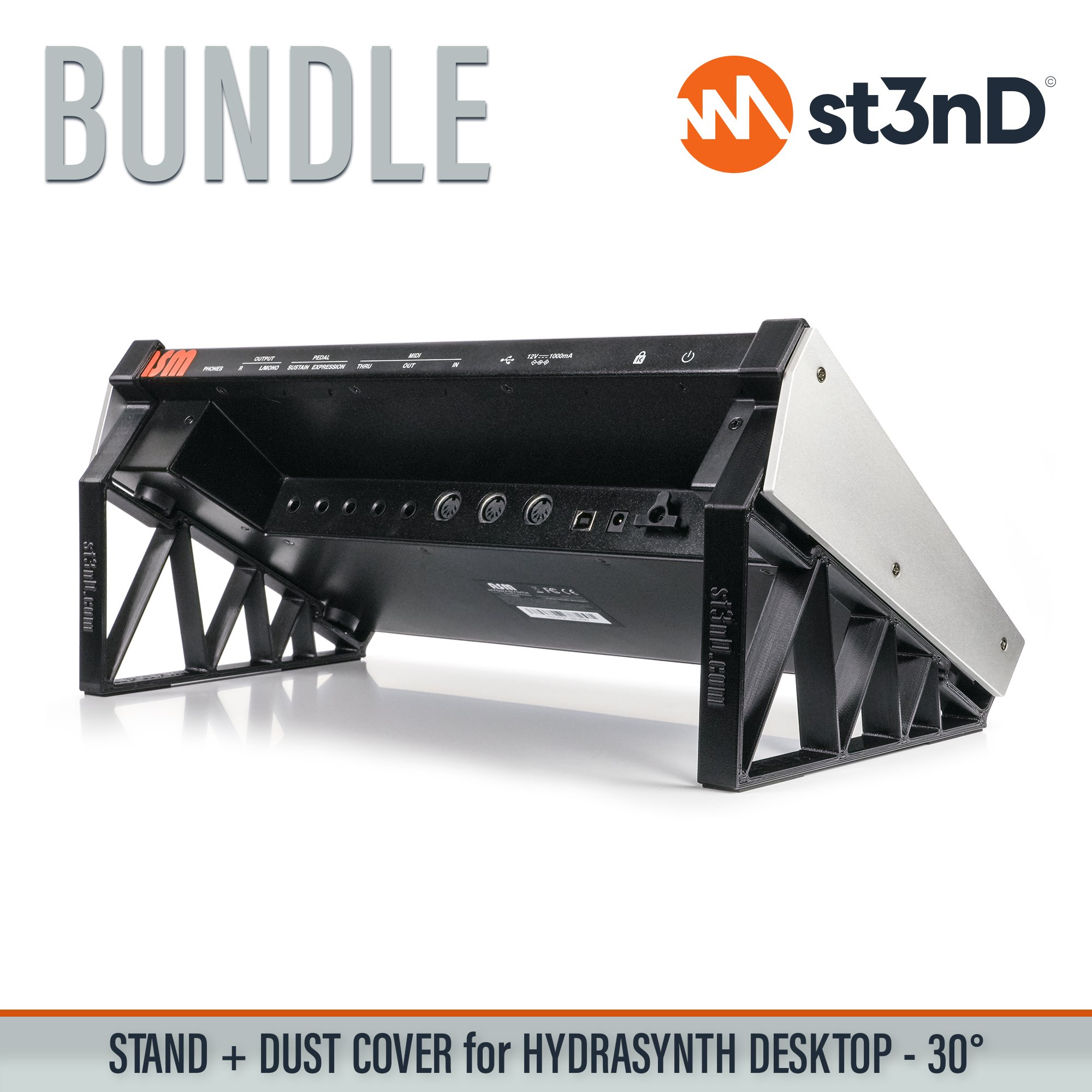 Bundle Offer dust cover Dust Cover Pro dustcoverpro portable st3nD st3nd bundle stable stand strong sturdy tilted Hydrasynth Desktop ASM HYDRASYNTH DESKTOP ASM HYDRASYNTH ASM Hydrasynth Stand ASM Hydrasynth Dust Cover