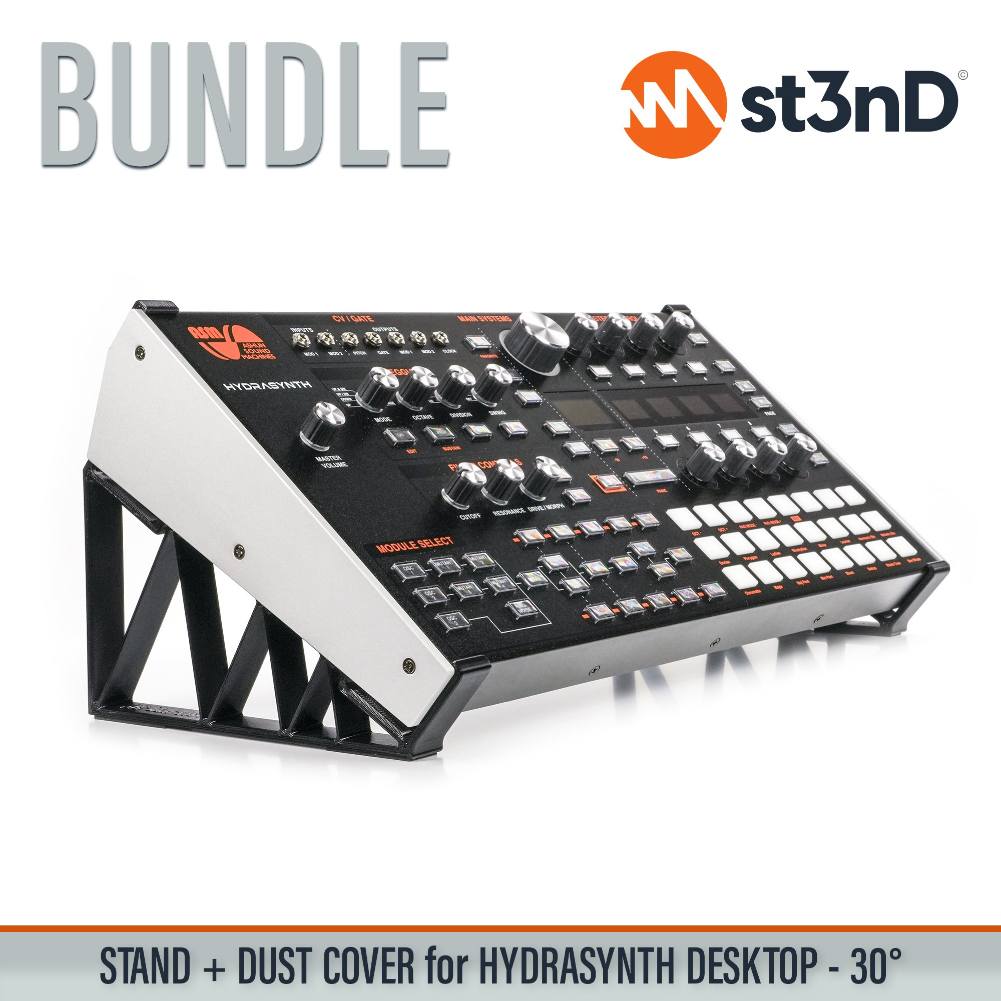 Bundle Offer dust cover Dust Cover Pro dustcoverpro portable st3nD st3nd bundle stable stand strong sturdy tilted Hydrasynth Desktop ASM HYDRASYNTH DESKTOP ASM HYDRASYNTH ASM Hydrasynth Stand ASM Hydrasynth Dust Cover