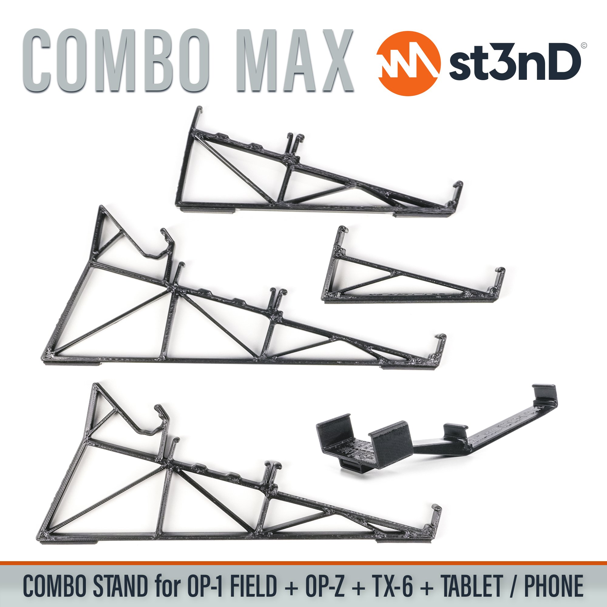 Android Phone Android Tablet Apple iPad Apple iPhone OP-1 Field portable st3nD stable stand strong sturdy TE OP-Z Teenage Engineering tilted tx-6 TE TX-6