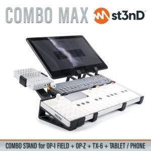 st3nD Combo MAX Stand for Teenage Engineering OP-1 Field/op-xy + Op-z + TX-6 + TABLET/iPad and PHONE/iPhone (TE OP-Z)