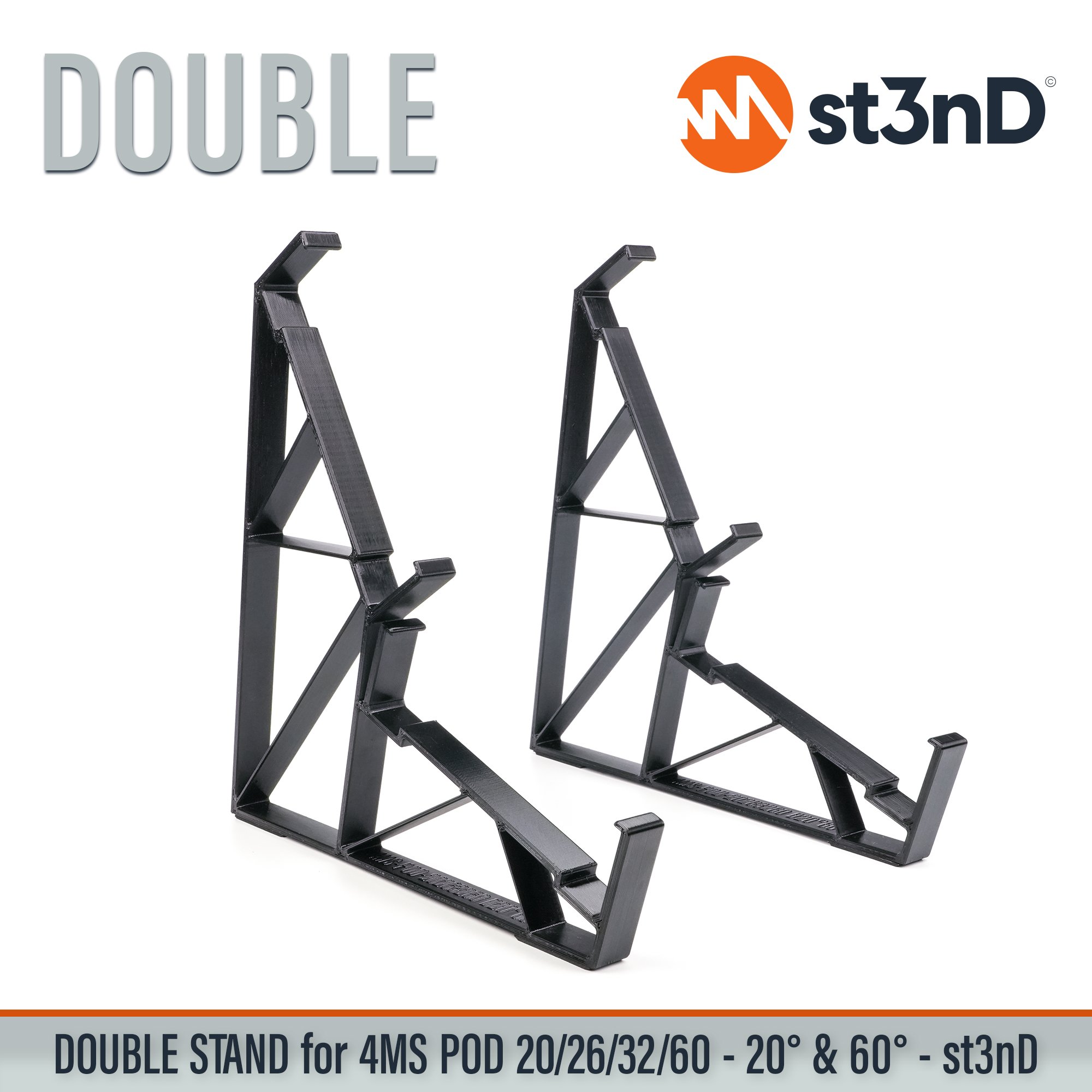 4ms 4ms pod pod 20 pod 26 pod 32 pod 60 portable st3nD stable stand strong sturdy tilted DOUBLE POD DOUBLE 4MS POD