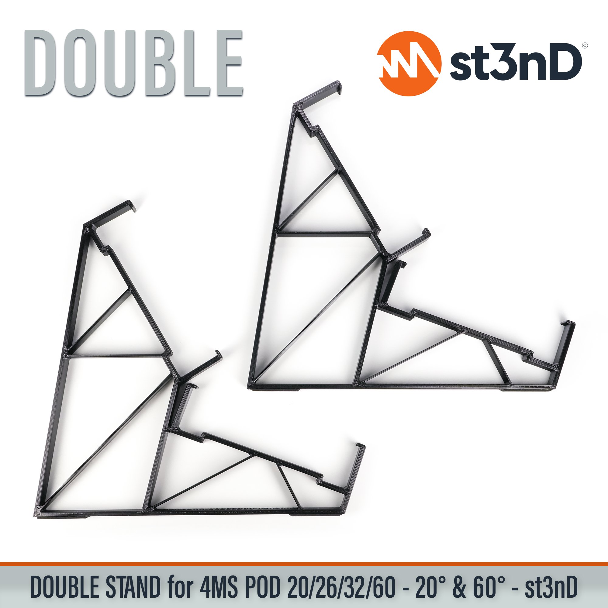 4ms 4ms pod pod 20 pod 26 pod 32 pod 60 portable st3nD stable stand strong sturdy tilted DOUBLE POD DOUBLE 4MS POD