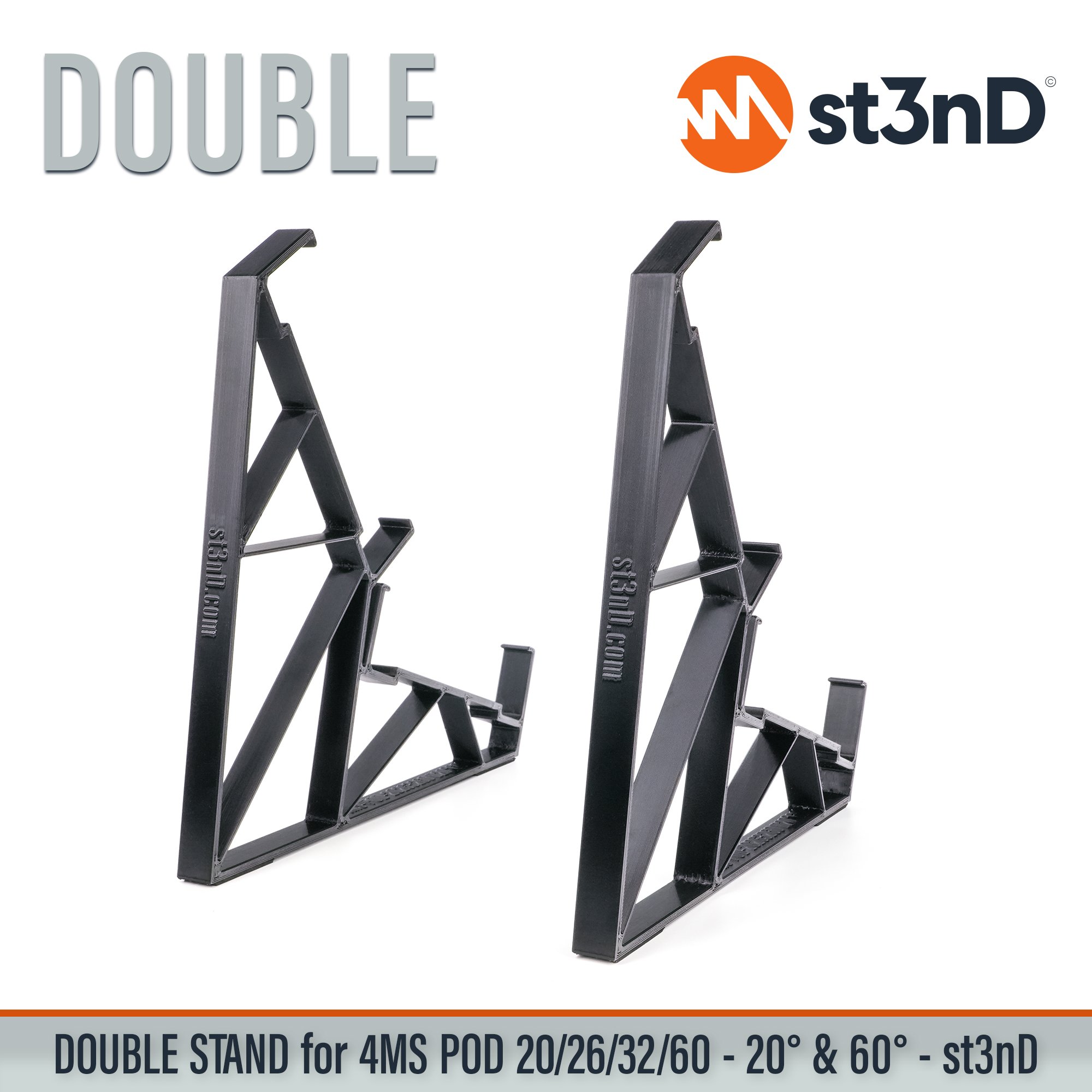 4ms 4ms pod pod 20 pod 26 pod 32 pod 60 portable st3nD stable stand strong sturdy tilted DOUBLE POD DOUBLE 4MS POD