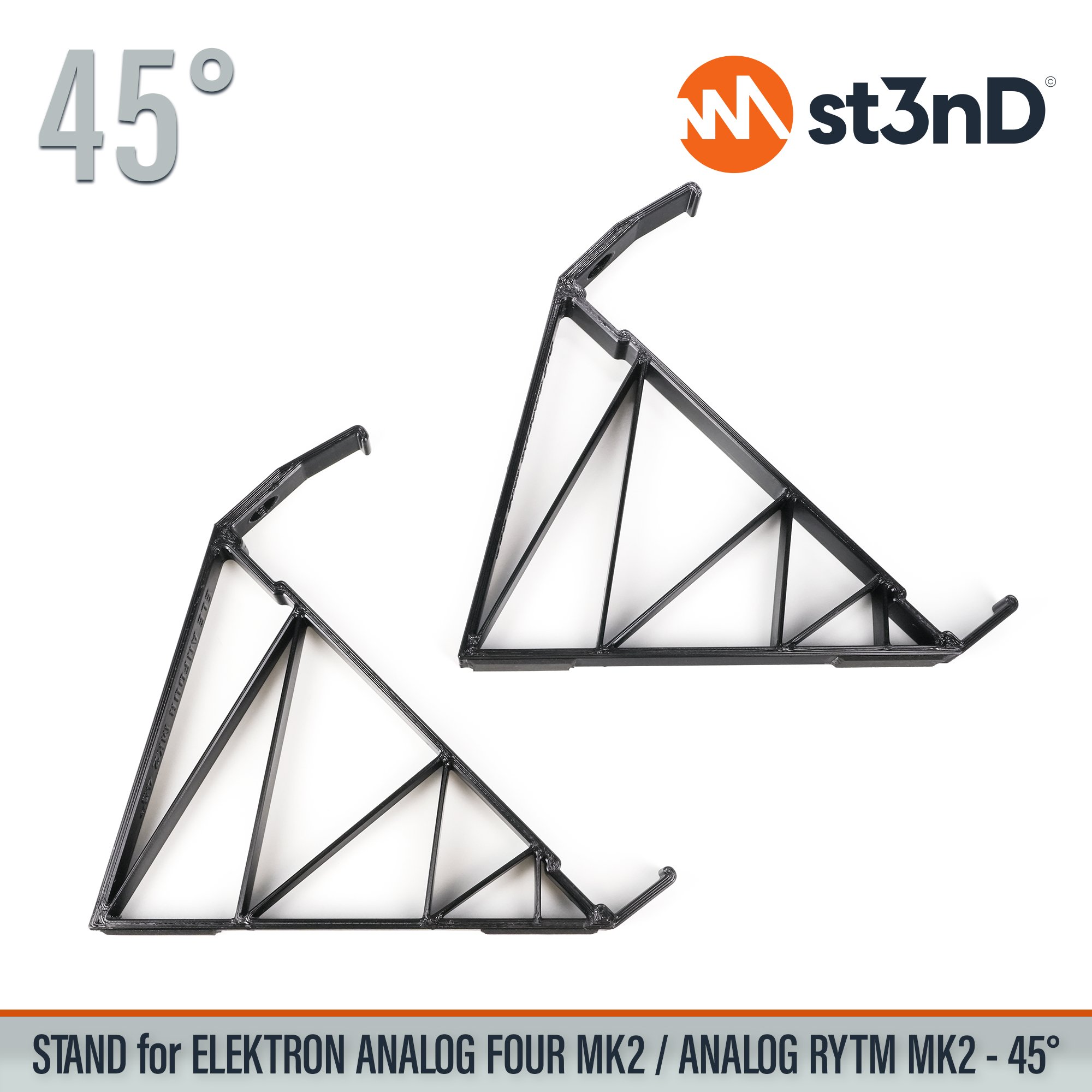 analog four analog rytm Elektron elektron analog four elektron analog rytm home studio portable st3nD stable stand strong sturdy tilted ANALOG FOUR MK2 ANALOG RYTM MK2