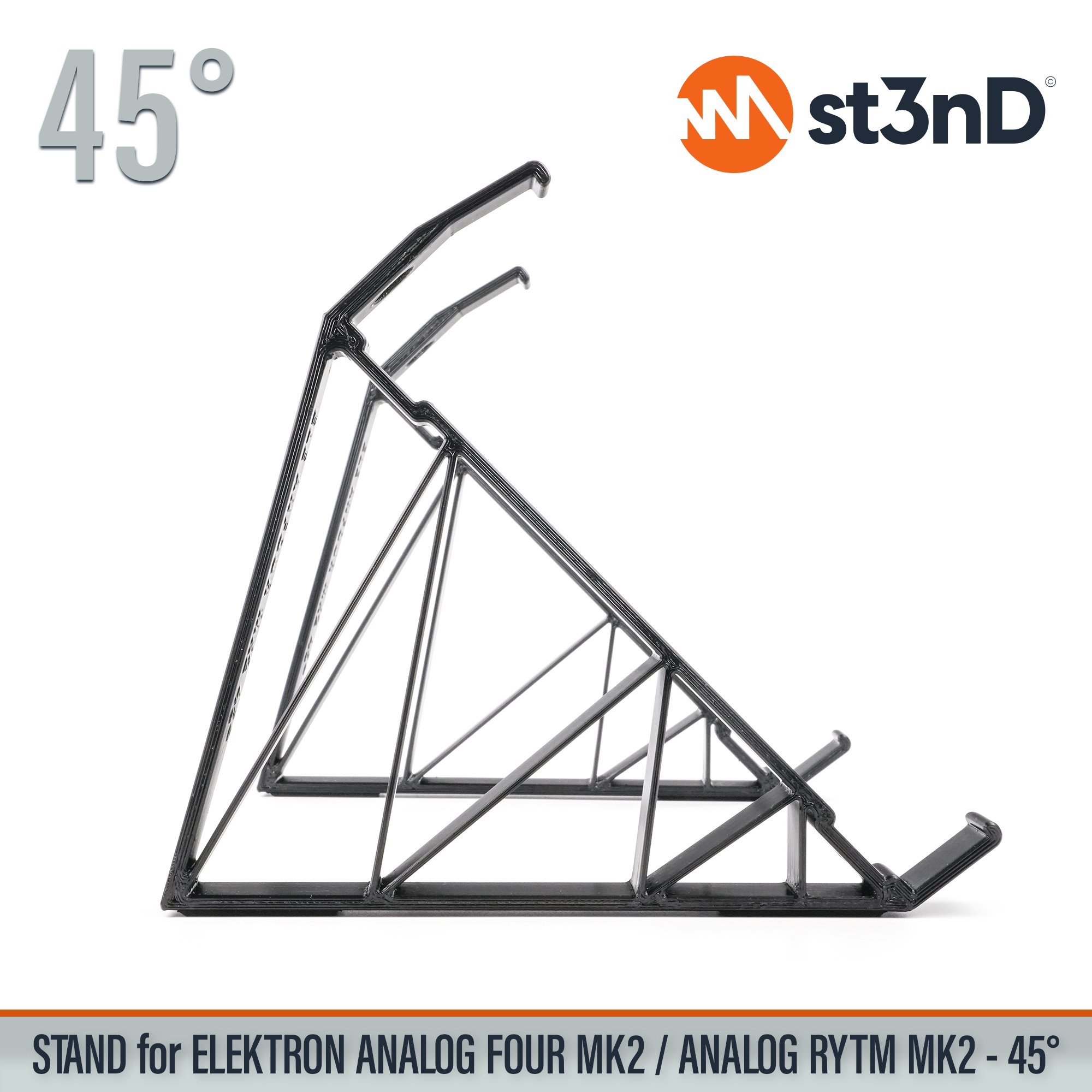 analog four analog rytm Elektron elektron analog four elektron analog rytm home studio portable st3nD stable stand strong sturdy tilted ANALOG FOUR MK2 ANALOG RYTM MK2