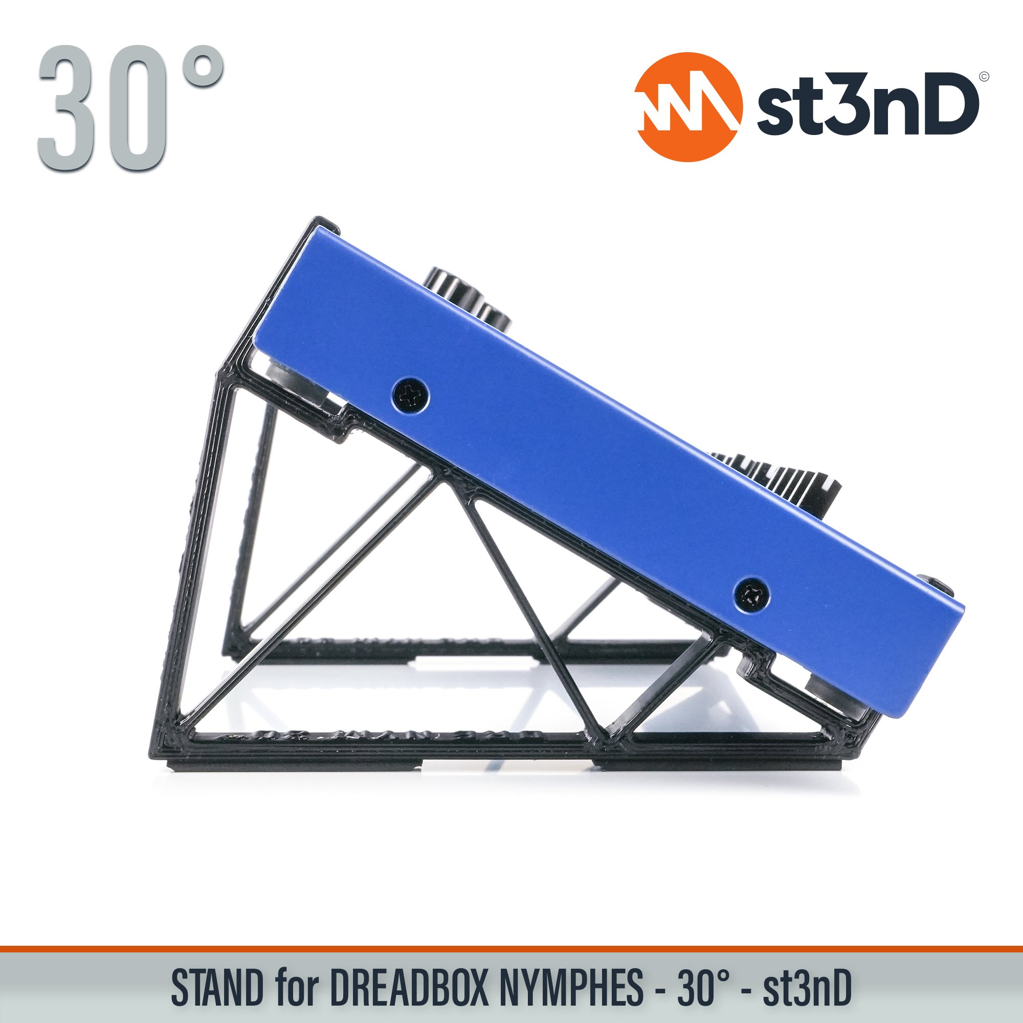 analog synth dreadbox drone synth portable semi modular semi modular synth st3nD stable stand strong sturdy tilted Dreadbox Nymphes Dreadbox Nymphes