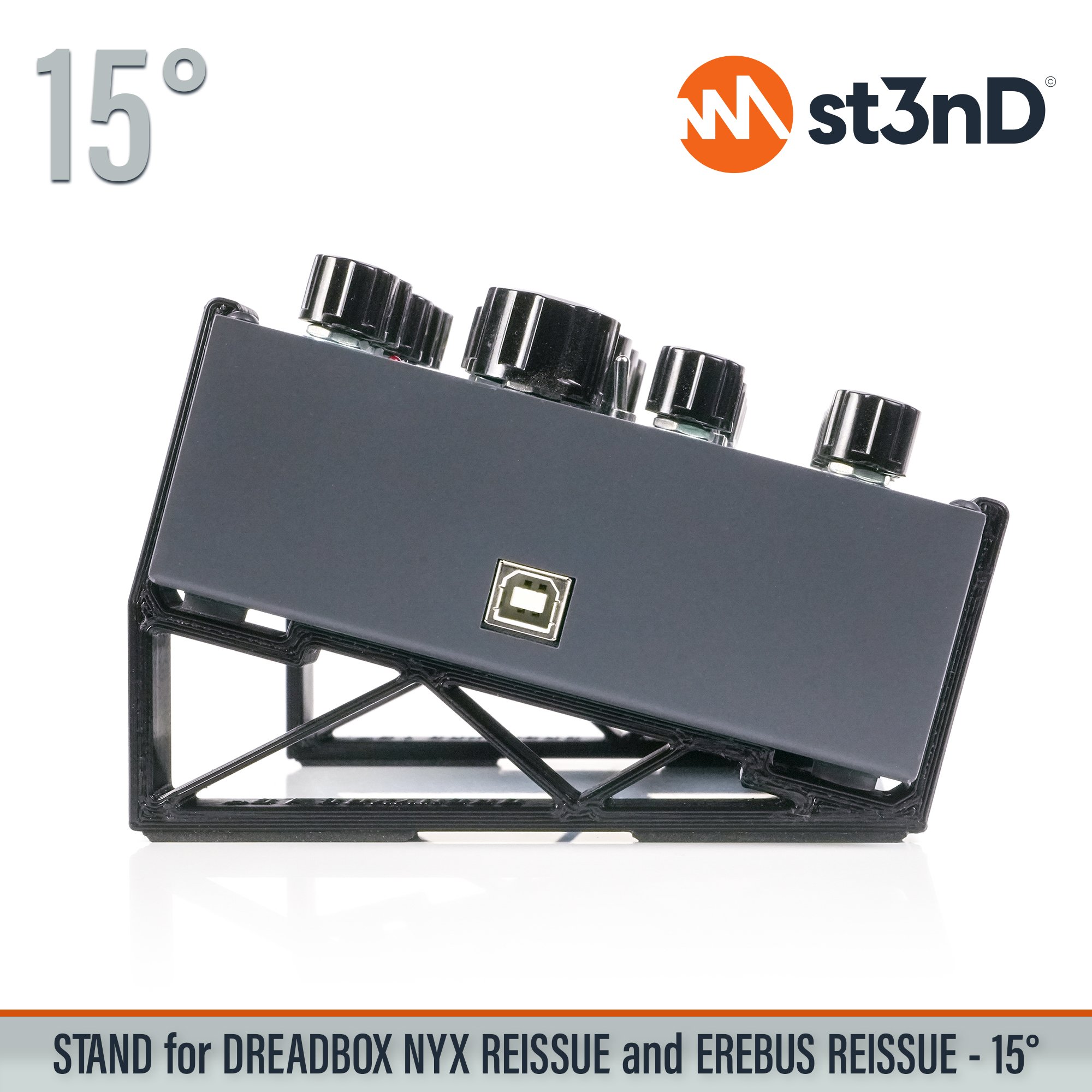 analog synth dreadbox dreadbox nyx drone synth erebus portable semi modular st3nD stable stand strong sturdy tilted NYX Reissue EREBUS Reissue semi modular synth