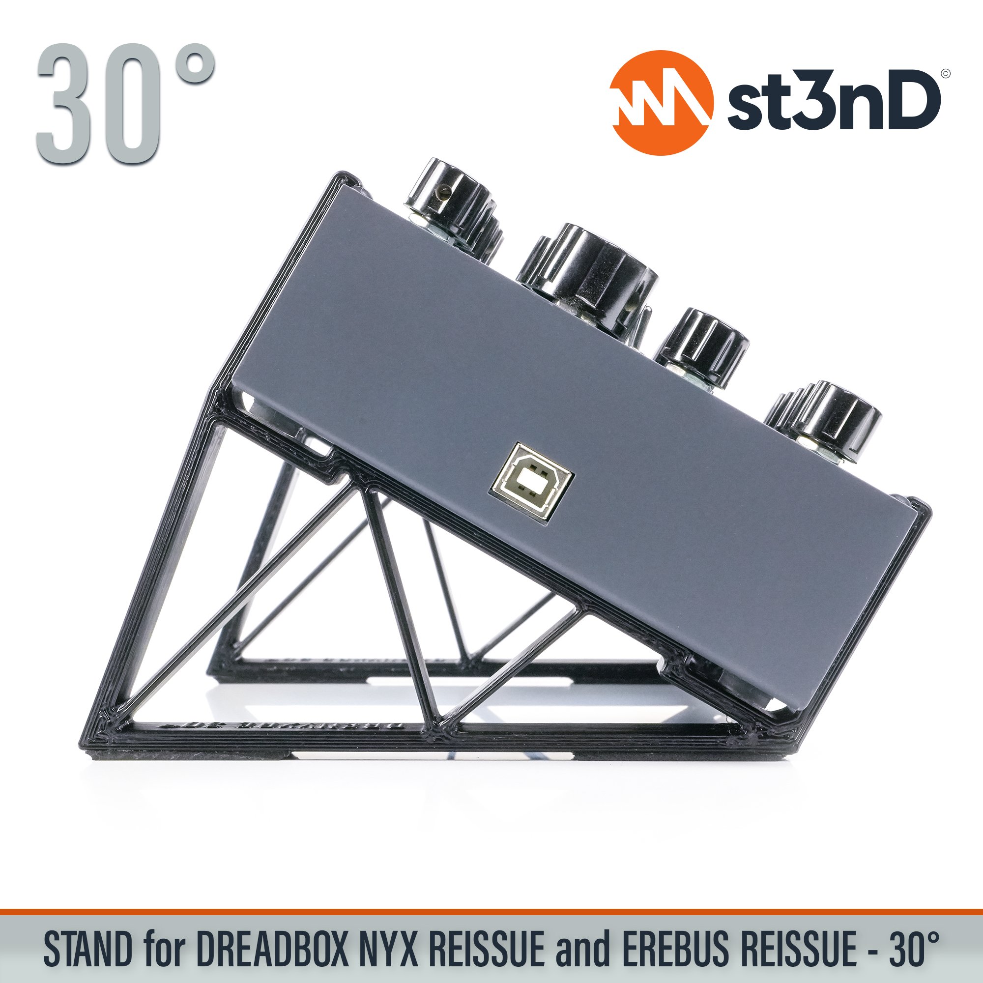 analog synth dreadbox dreadbox nyx drone synth erebus EREBUS Reissue NYX Reissue portable semi modular semi modular synth st3nD stable stand strong sturdy tilted