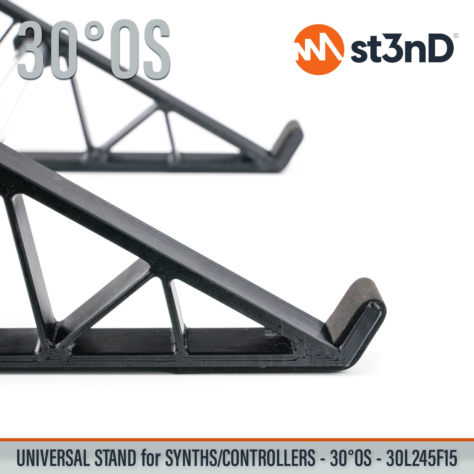 controller instrument accessory portable raised st3nD stable stand strong studio accessory sturdy synth synth accessory tilted arturia drumbrute impact home studio