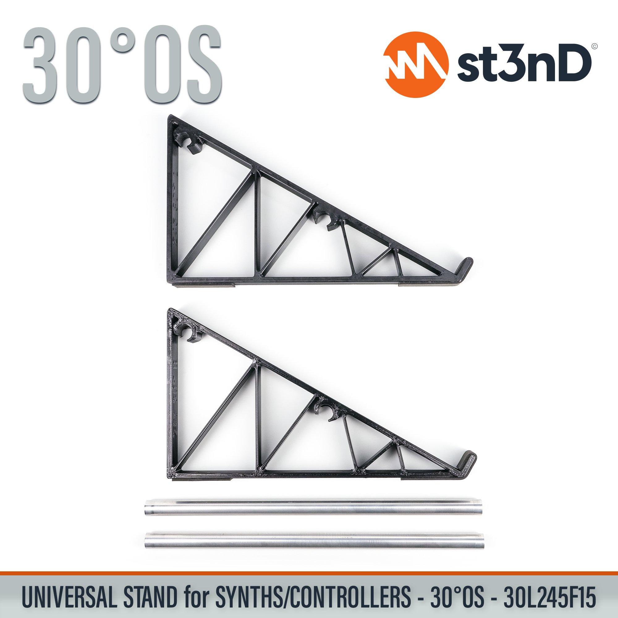 controller instrument accessory portable raised st3nD stable stand strong studio accessory sturdy synth synth accessory tilted arturia drumbrute impact home studio