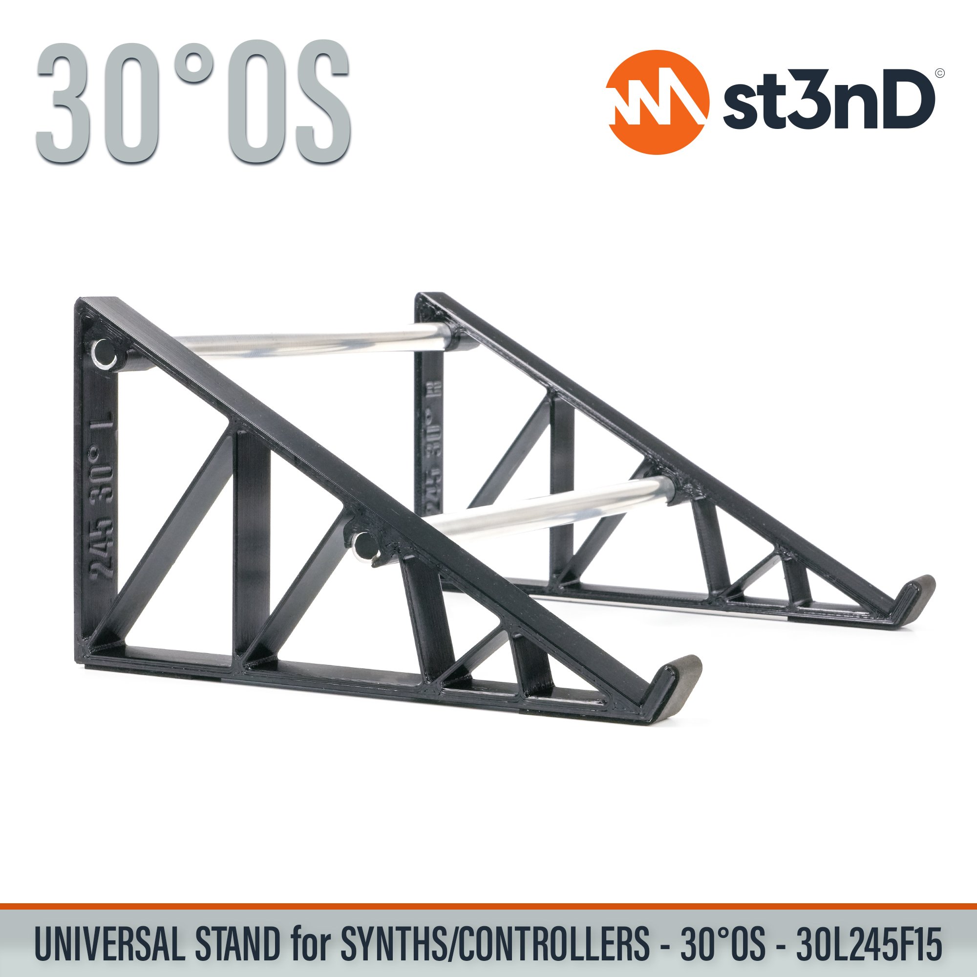 controller instrument accessory portable raised st3nD stable stand strong studio accessory sturdy synth synth accessory tilted arturia drumbrute impact home studio