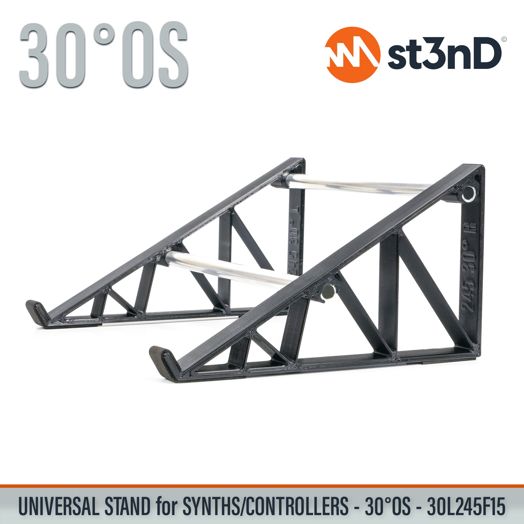 controller instrument accessory portable raised st3nD stable stand strong studio accessory sturdy synth synth accessory tilted arturia drumbrute impact home studio