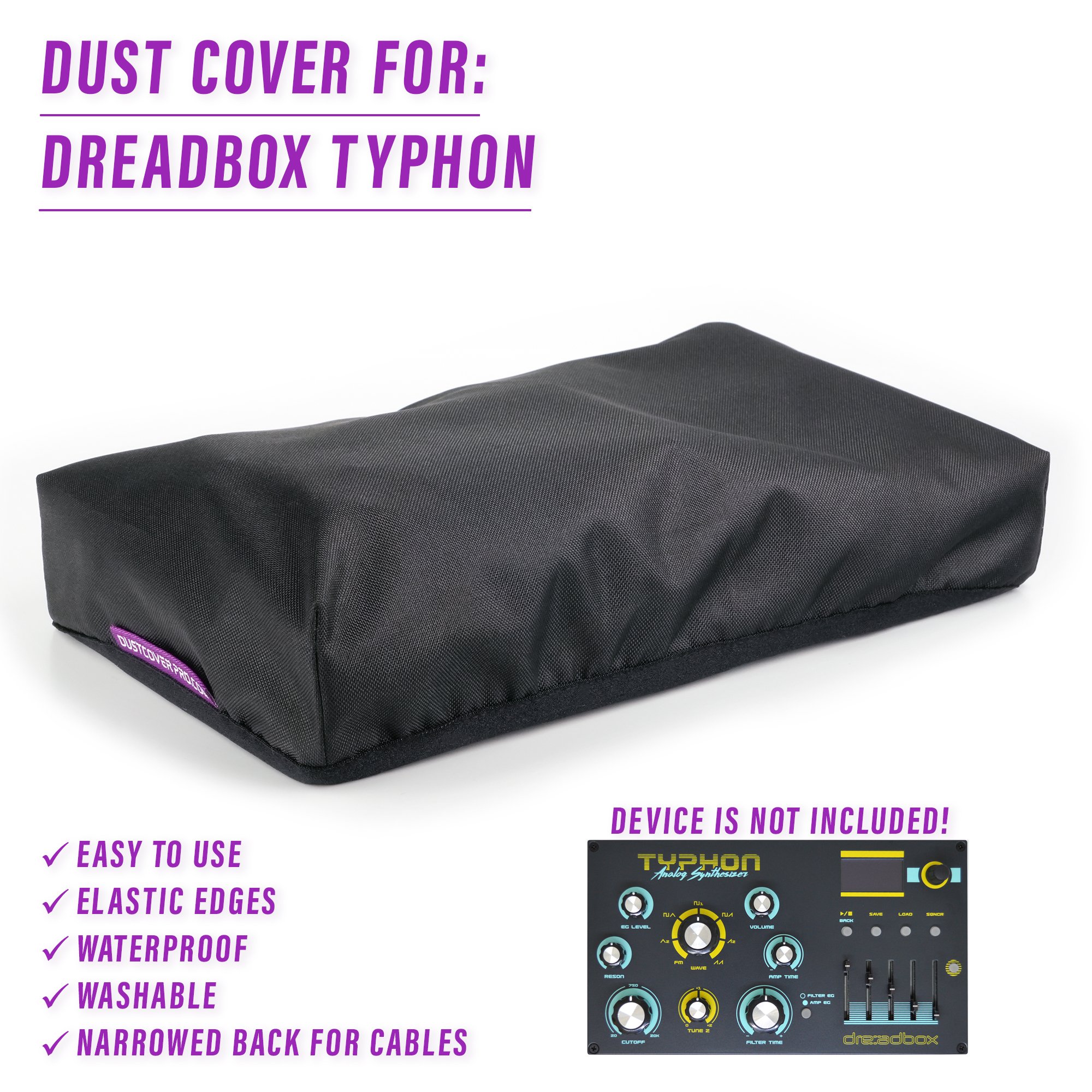 dcp dreadbox dreadbox typhon dust cover dustcoverpro Typhon dust cover Typhon synth