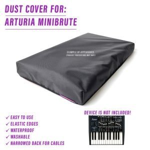 st3nD dust cover for Arturia MiniBrute (synth)