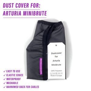 st3nD dust cover for Arturia MiniBrute, alternate product photo (synth)
