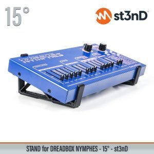 st3nD 3D printed stand for Dreadbox Nymphes, 15 degree (drone synth)