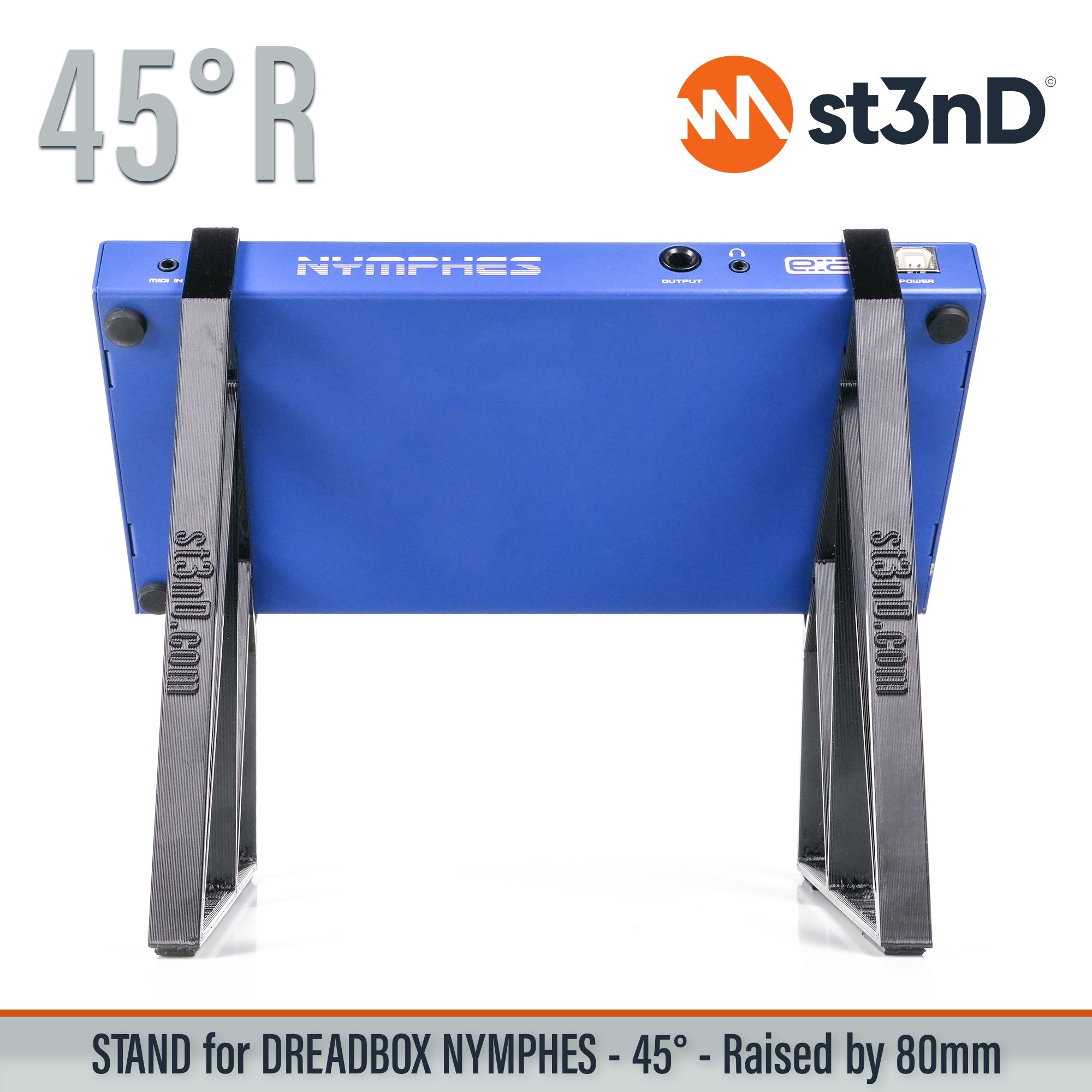 analog synth dreadbox Dreadbox Nymphes drone synth Nymphes portable semi modular semi modular synth st3nD stable stand strong sturdy tilted