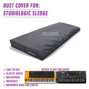 st3nD dust cover for Studiologic Sledge (synth)