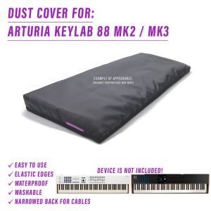 st3nD dust cover for Arturia KeyLab 88 Mk2 / Mk3 (synth)