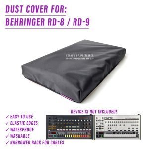 st3nD dust cover for Behringer RD-8 / RD-9 (synth)