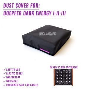 st3nD dust cover for Doepfer Dark Energy I, II, III (synth)