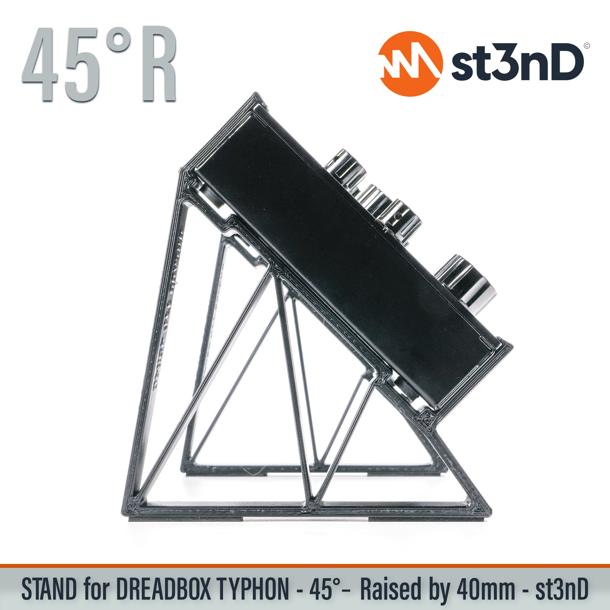 analog synth dreadbox dreadbox typhon instrument accessory portable st3nD stable stand strong sturdy synth synth accesory tilted typhon