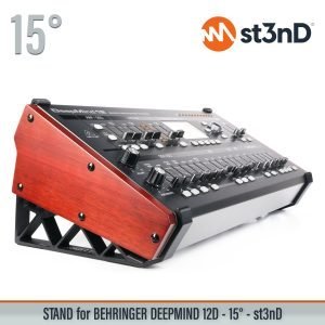 st3nD 3D printed stand for Behringer Deepmind 12D / Deepmind 12xd, 15 degree (BEHRINGER DEEPMIND 12XD)