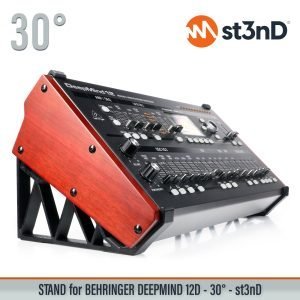 st3nD 3D printed stand for Behringer Deepmind 12D / Deepmind 12xd, 30 degree (BEHRINGER DEEPMIND 12XD)