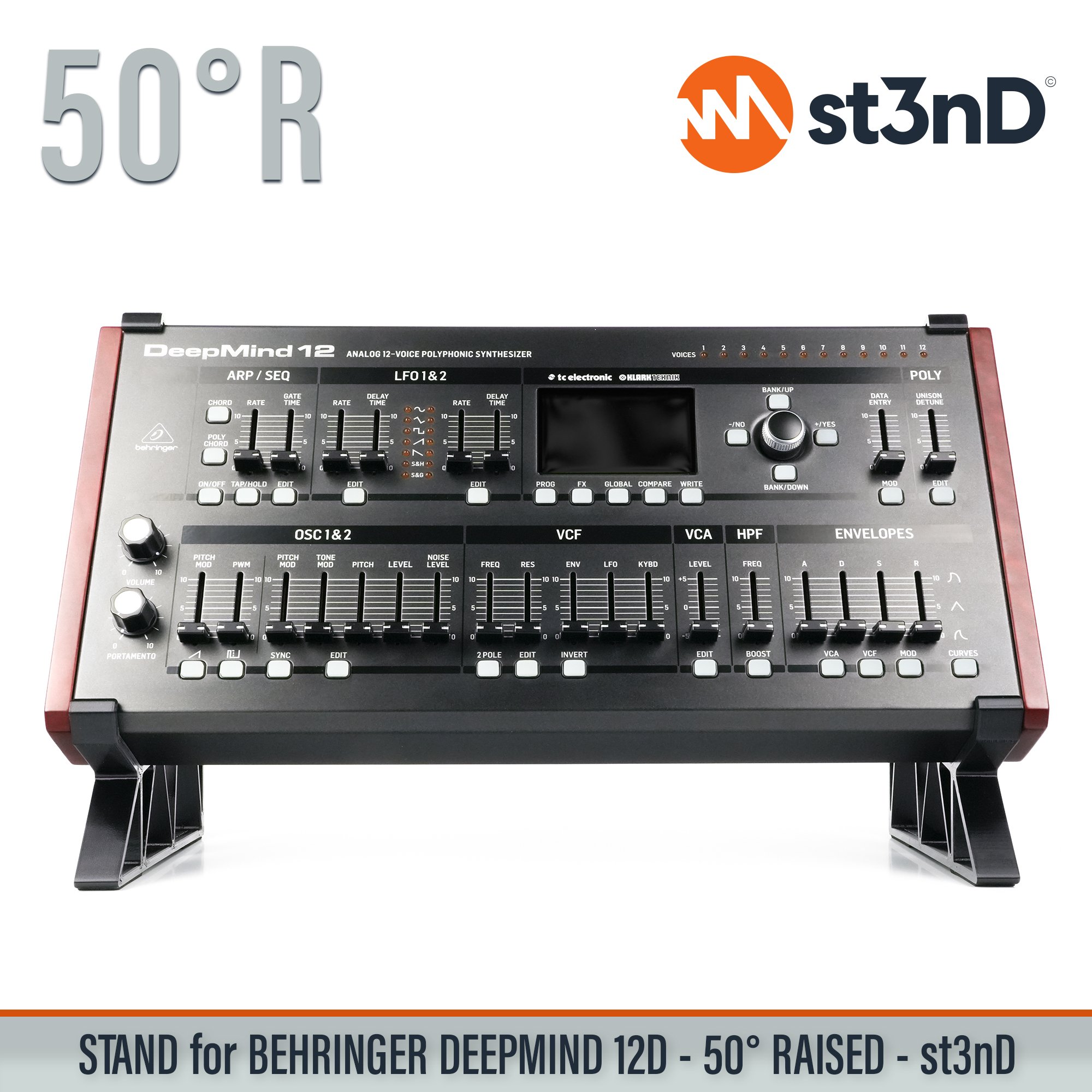 Behringer Deepmind 12D, Behringer Deepmind 12, Deepmind 12D, raised st3nD