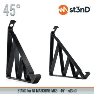 Close-up of the legs of the st3nD 3D printed stand for Native Instruments Maschine Mk3, 45 degree