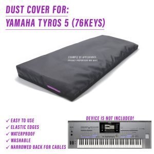 st3nD dust cover for Yamaha Tyros 5-76 (synth)