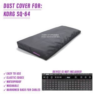 st3nD dust cover for Korg SQ-64 (synth)