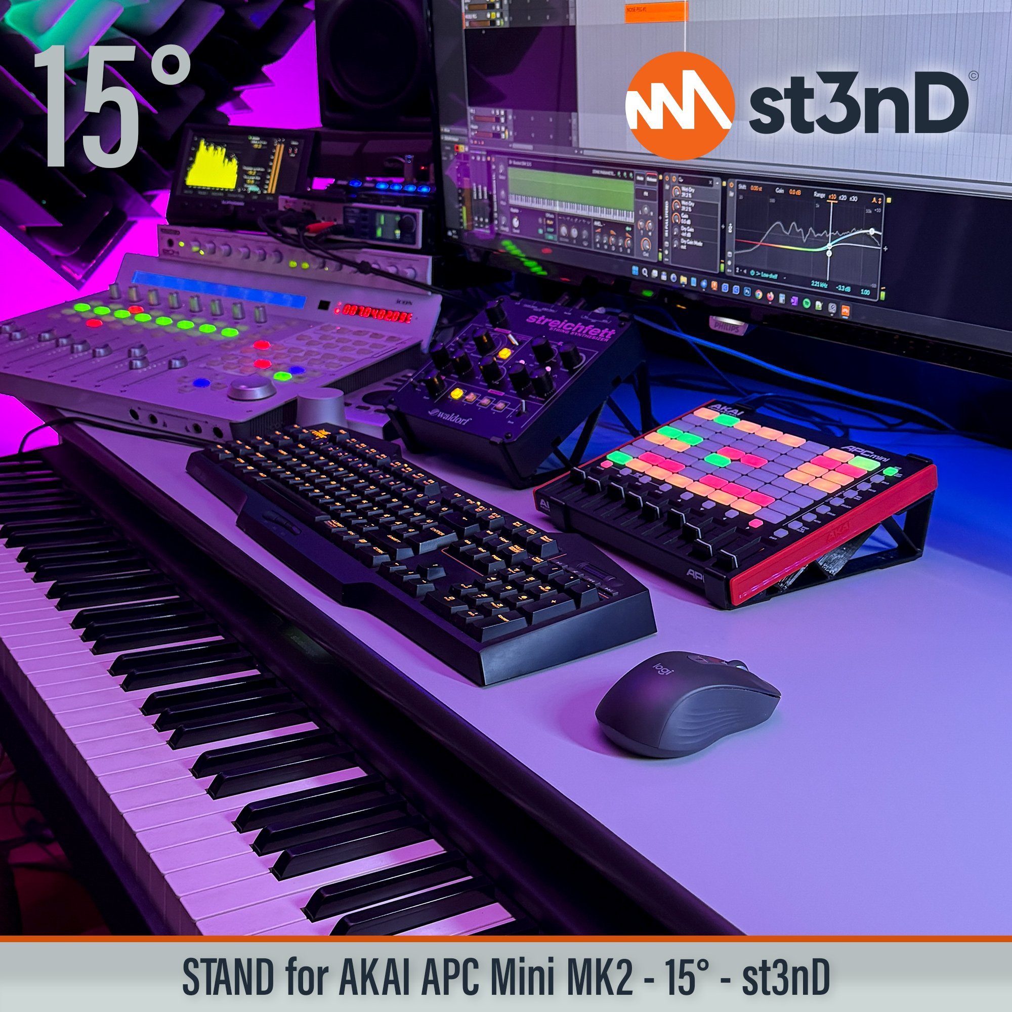 akai apc mini mk2, akai, apc mini mk2, apc mini, st3nD, apc mini stand
