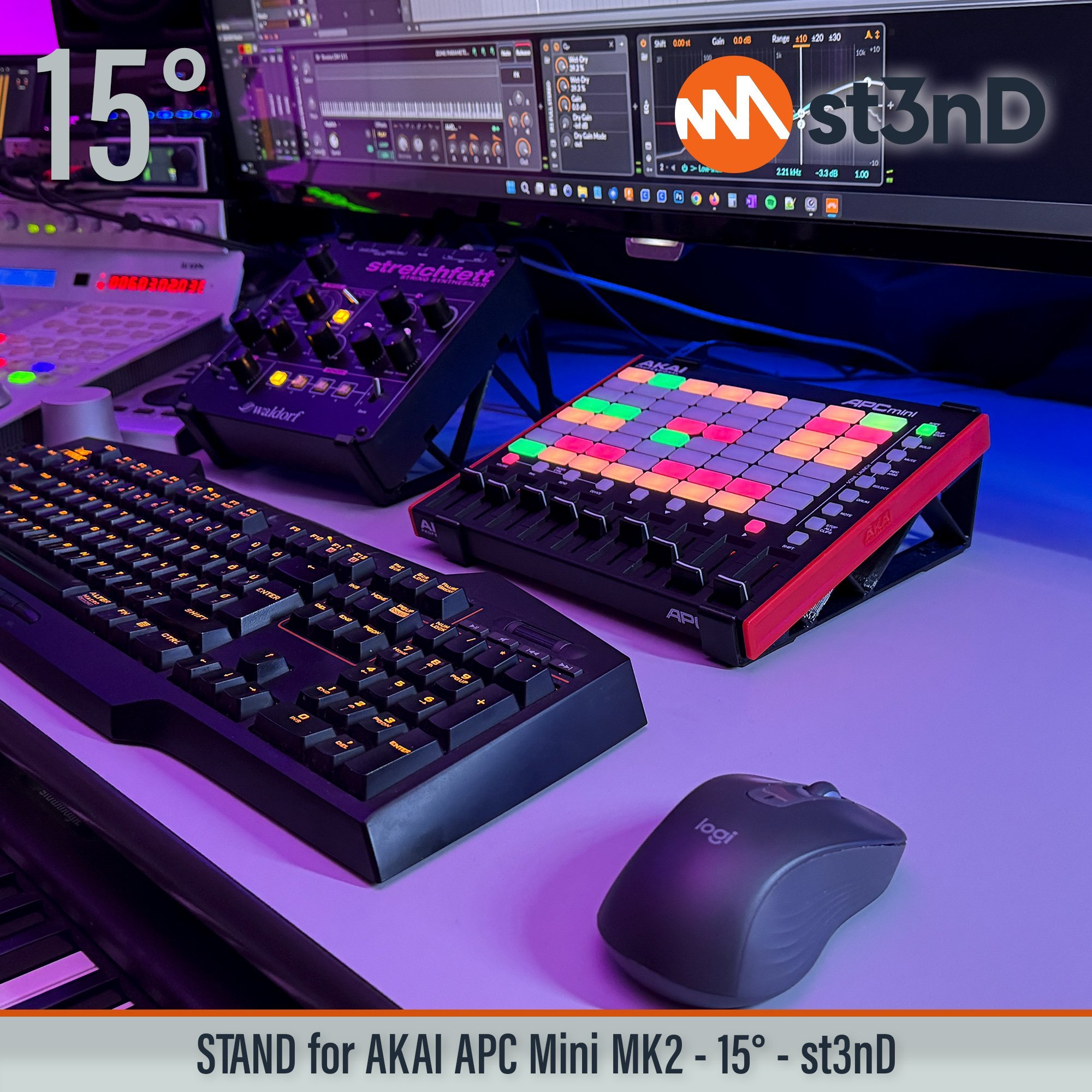 akai apc mini mk2, akai, apc mini mk2, apc mini, st3nD, apc mini stand