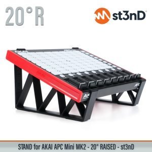 st3nD 3D printed stand for Akai APC Mini (Mk2), 20 degree, raised by 40 mm