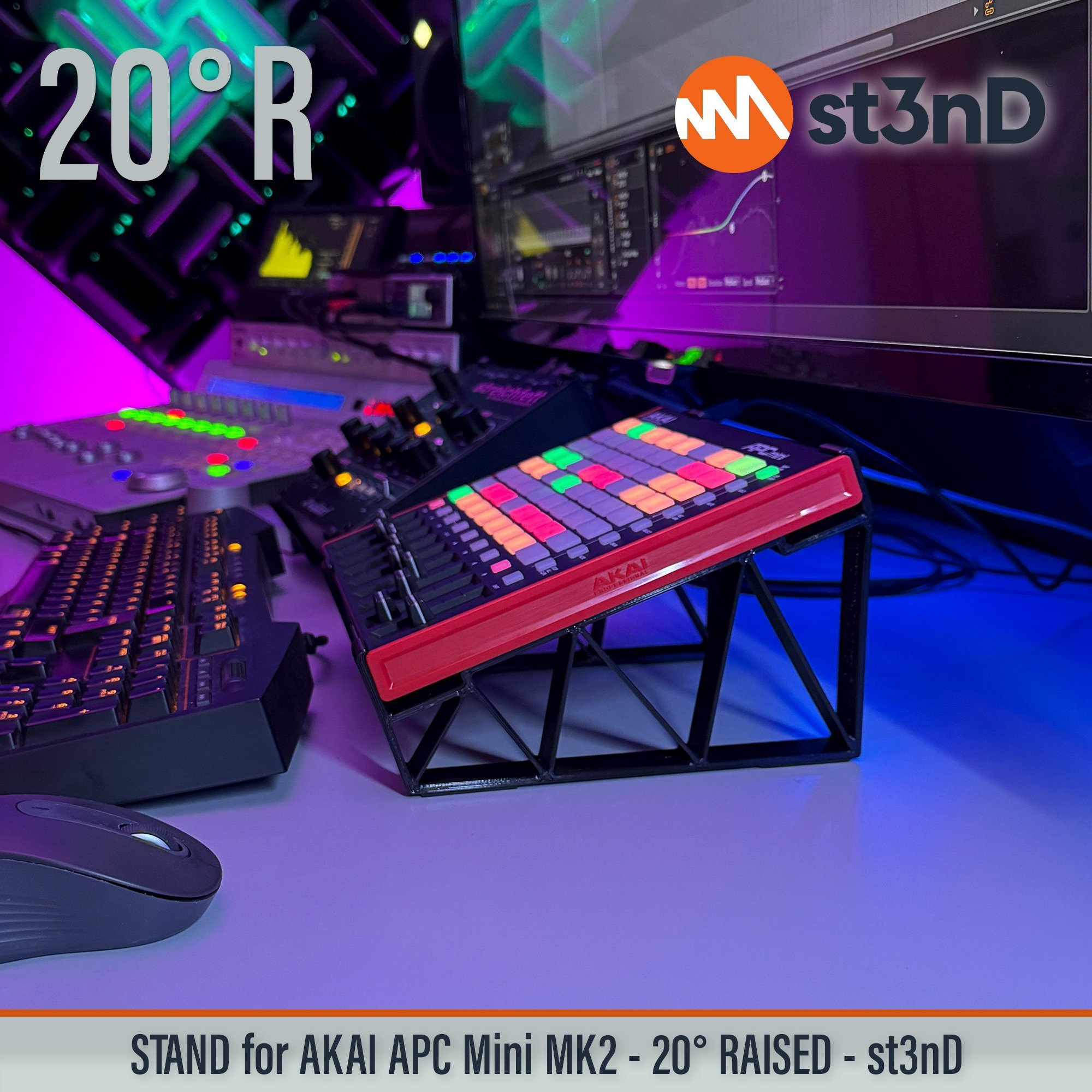 akai apc mini mk2, akai, apc mini mk2, apc mini, st3nD, apc mini stand