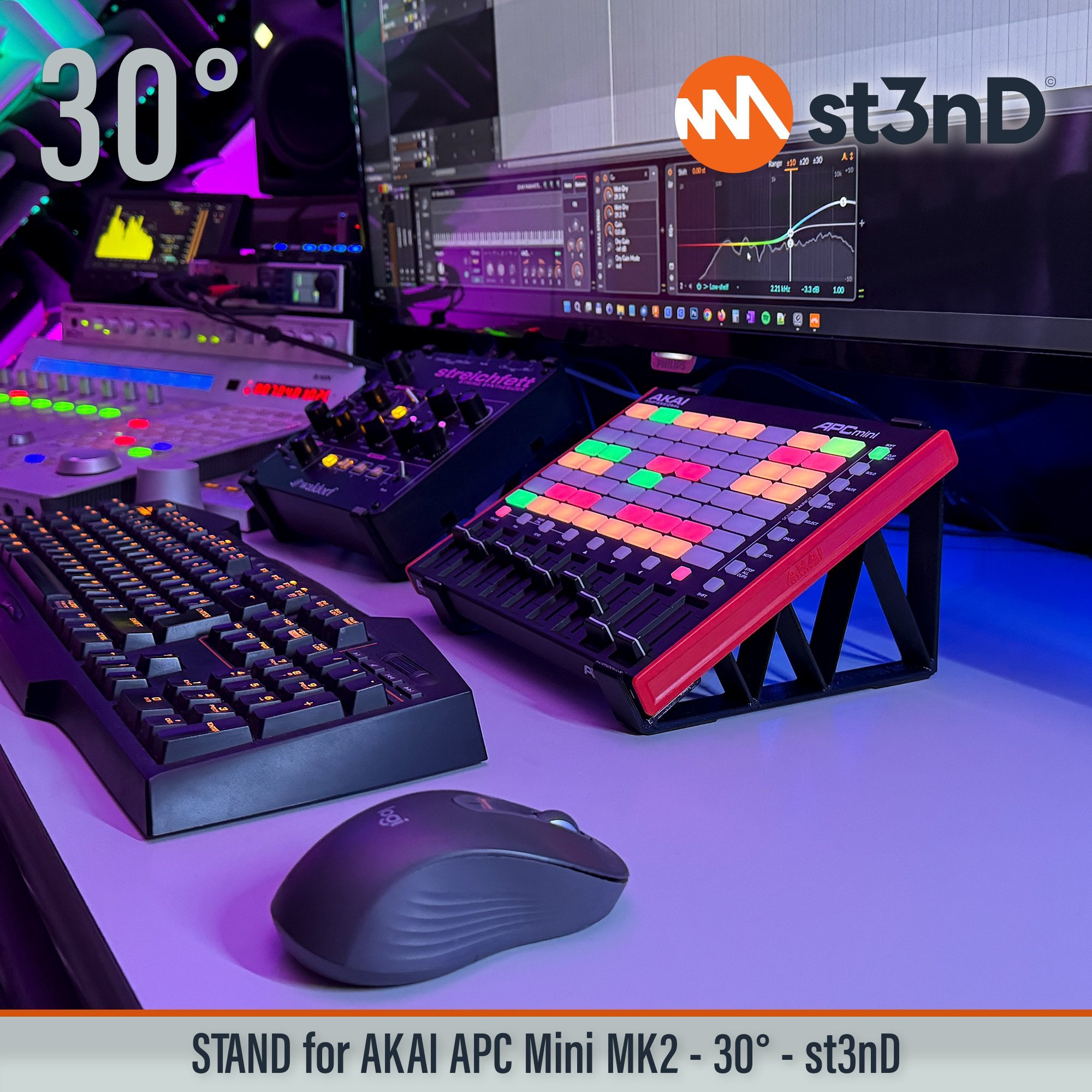 akai apc mini mk2, akai, apc mini mk2, apc mini, st3nD, apc mini stand