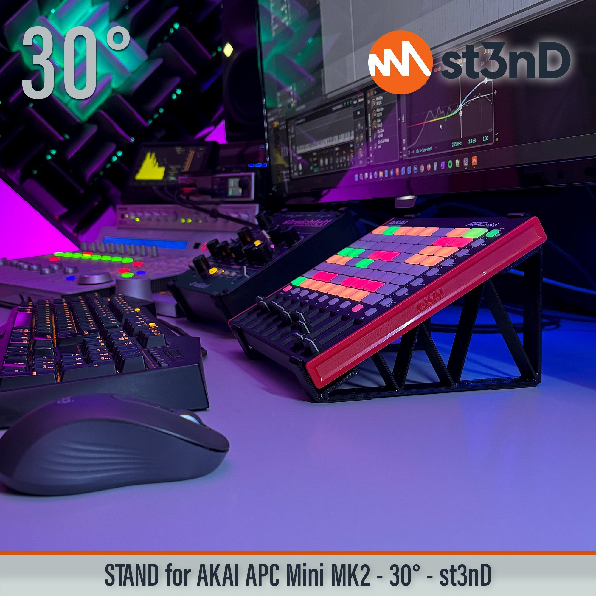 akai apc mini mk2, akai, apc mini mk2, apc mini, st3nD, apc mini stand