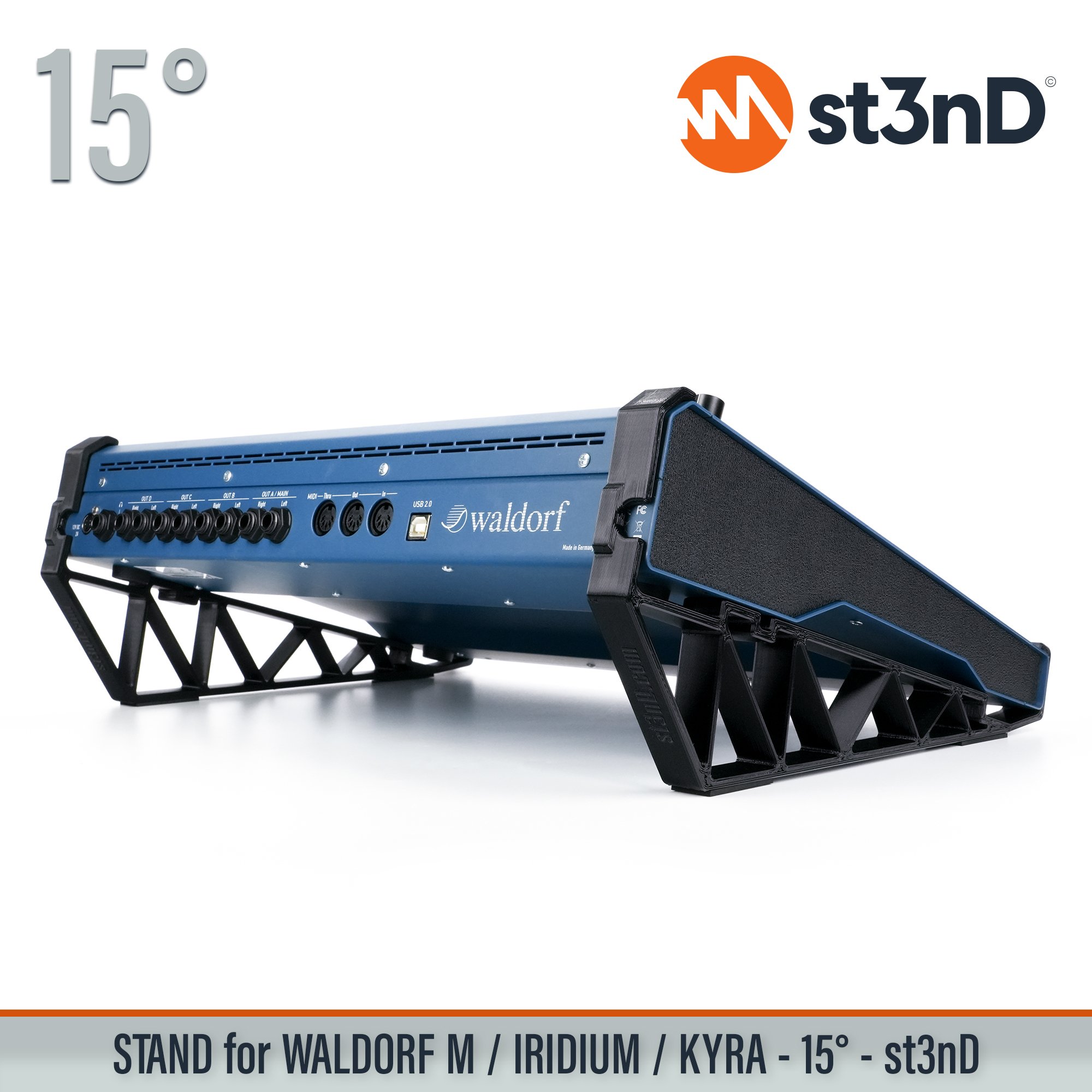 waldorf desktop synth sound design st3nD stable stand strong studio synth accessory WALDORF M kyra iridium