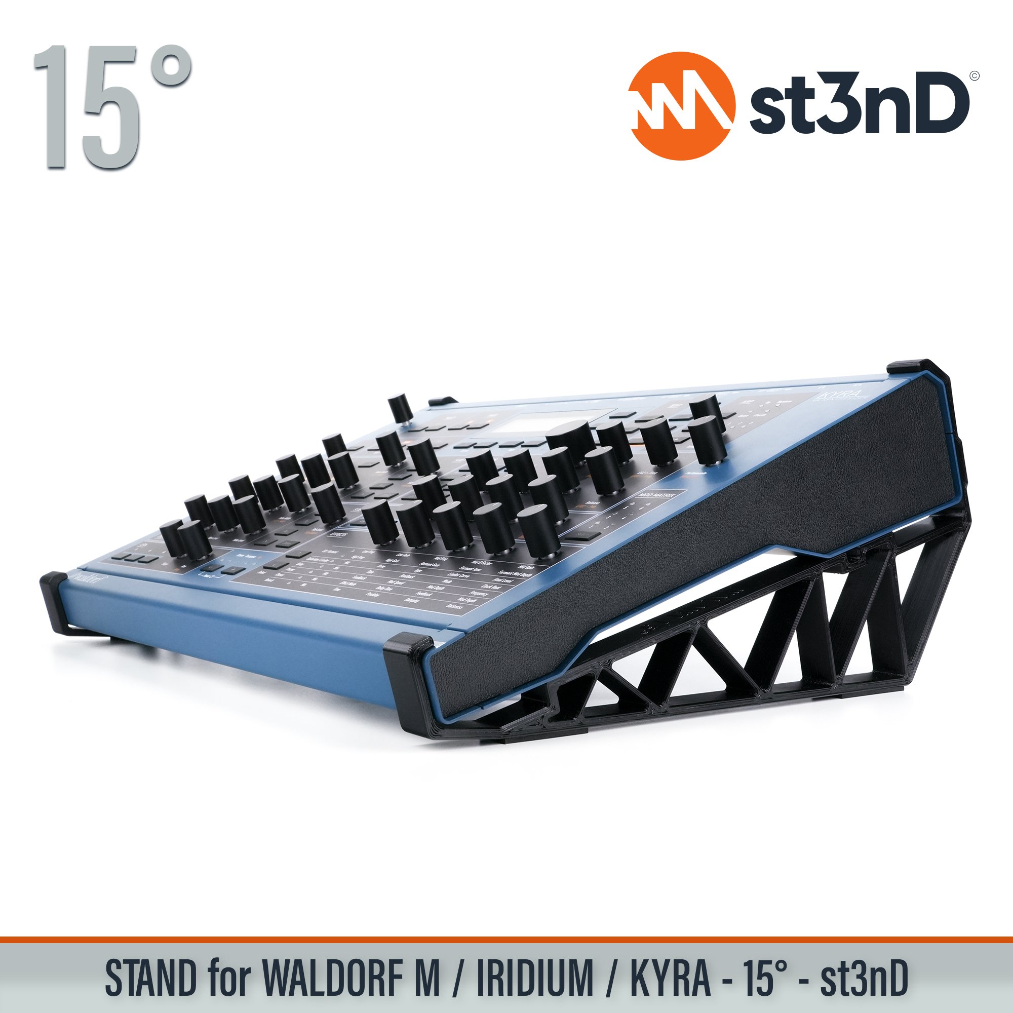 waldorf desktop synth sound design st3nD stable stand strong studio synth accessory WALDORF M kyra iridium
