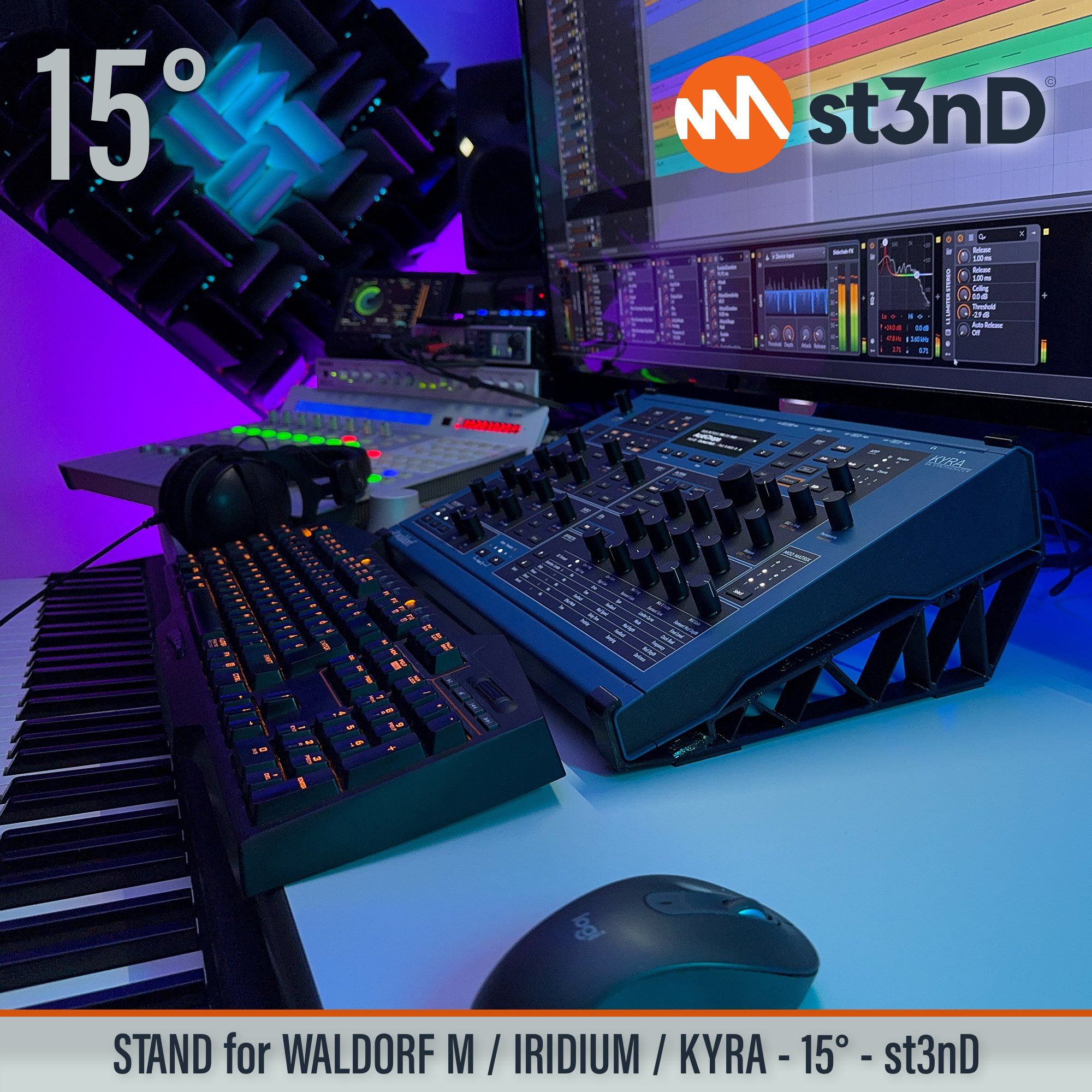 waldorf desktop synth sound design st3nD stable stand strong studio synth accessory WALDORF M kyra iridium