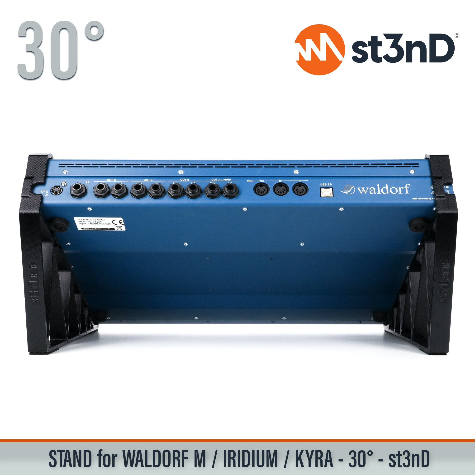 waldorf desktop synth sound design st3nD stable stand strong studio synth accessory WALDORF M kyra iridium